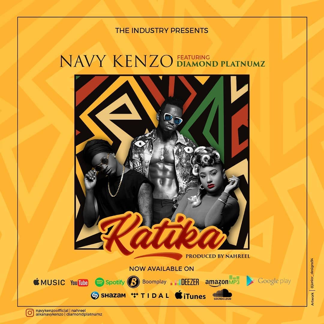 New AUDIO | Navy Kenzo ft Diamond Platinum - Katika | DOWNLOAD