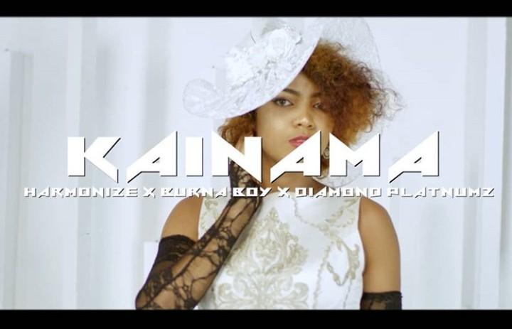 Video : Harmonize ft Burna Boy & Diamond Platinum - Kainama | Download