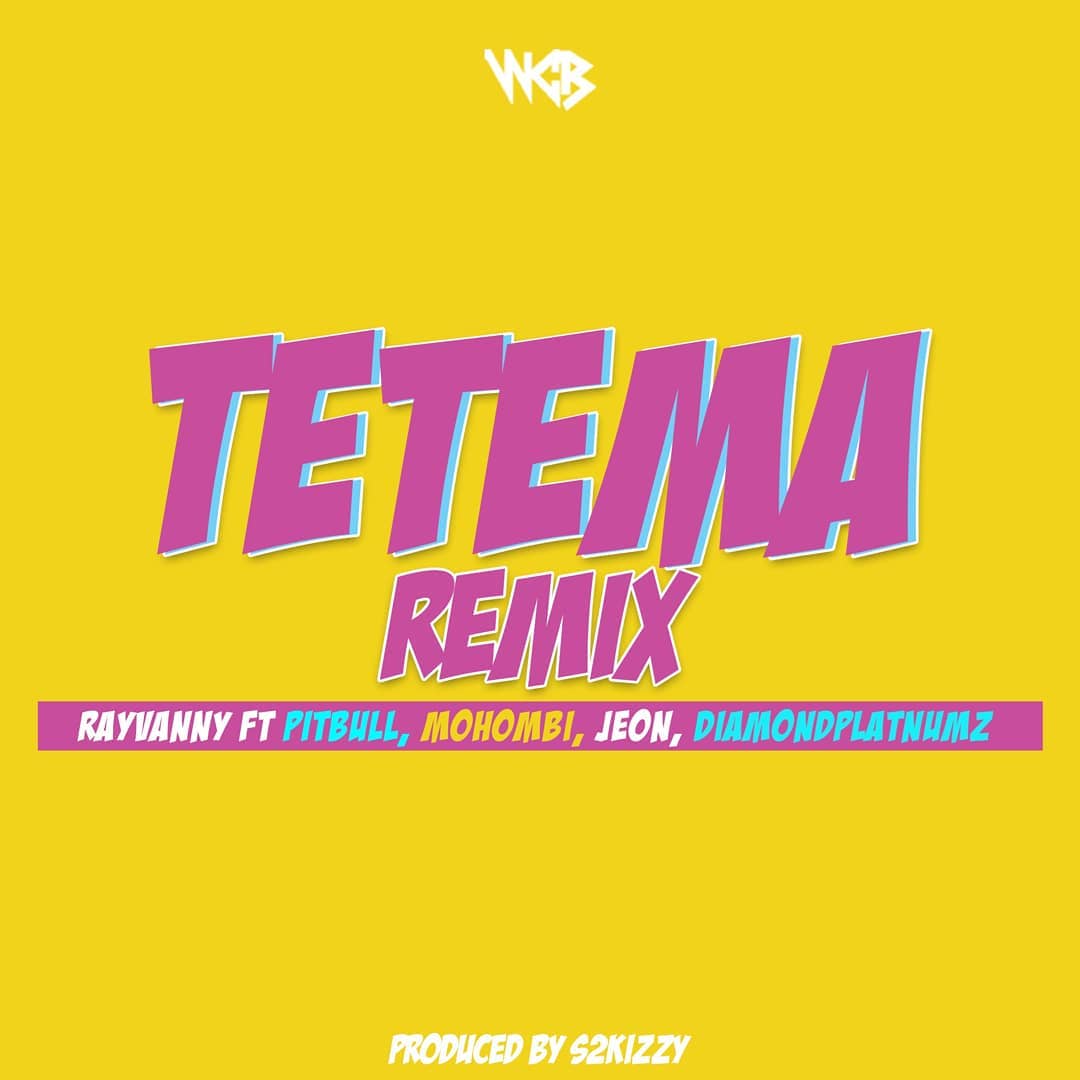 Audio | Rayvanny Ft Pitbull, Mohombi, Jeon, Diamond Platnumz - Tetema Remix | Mp3 Download