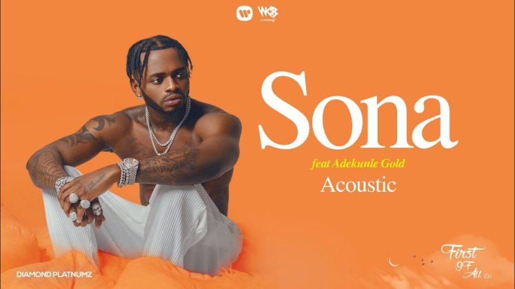 Download Lyric Video Mp4 | Diamond Platnumz Ft Adekunle Gold – Sona Acoustic