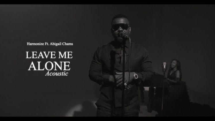 Download AcousticVideo Mp4 | Harmonize Ft. Abigail Chams – Leave Me Alone