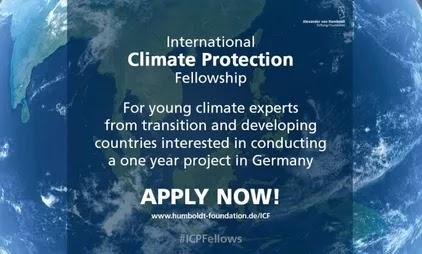 Applications are still being accepted for the Germany-based fully funded Alexander von Humboldt Foundation International Climate Protection Fellowship for the academic year 2023–2024.