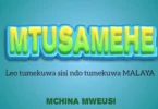 Download Audio Mp3 | Mchina Mweusi – Mtusamehe