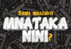 Suma Mnazaleti – Mnataka Nini